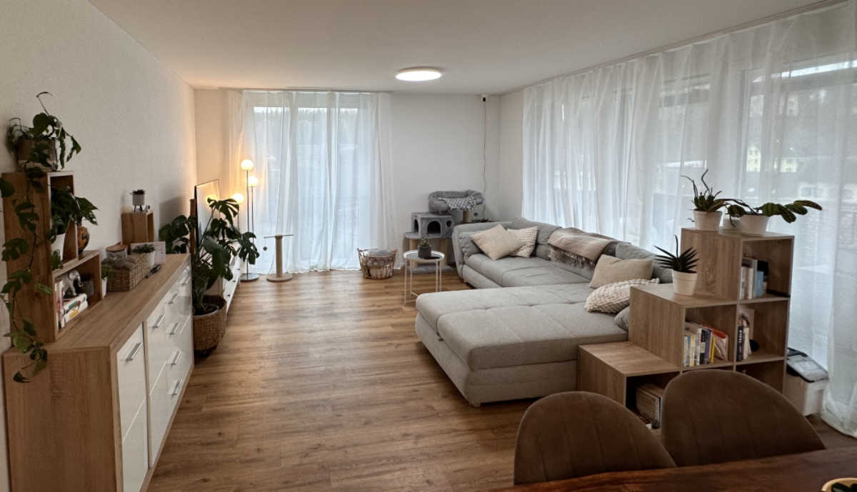 Wohnzimmer in Carmines Wohnung