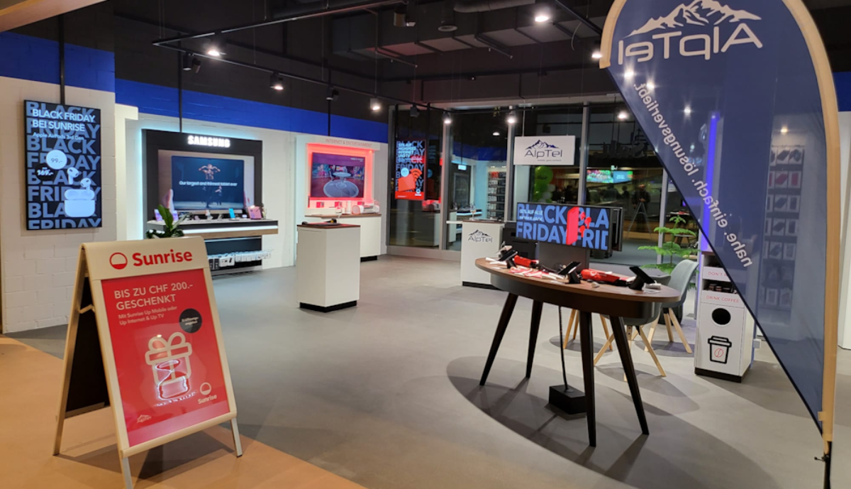 Der Alptel Shop in Herisau